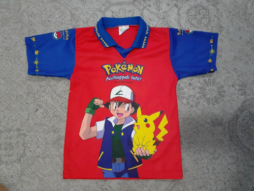 Polera De Pokemon Niño O Niña, Es Del Año 2000,nintendo 