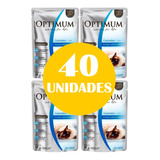 Combo 40 Un Sachê Optimum Gatos Castrados 85g