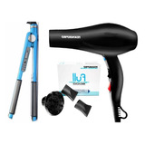 Planchita Babyliss Alisa & Ondula 2071 + Secador Teknikpro 