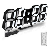 Deeyaple Reloj Despertador Digital Led 3d Pequeño Reloj De P