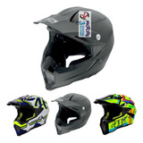 Jm Casco Agv Ax-8 Mx Motocross Full Carbono Liquido Outlet