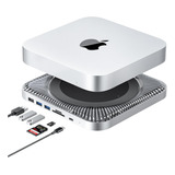 Raycue Mac Mini Hub Y Soporte Tipo C Con Carcasa Ssd - Sopor