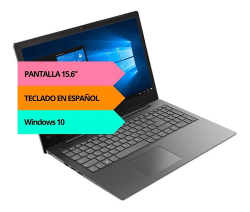 Notebook Lenovo N4000 4gb 500gb 15.6 Teclado Español 6c