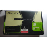 Placa De Vídeo Nvidiagalax Geforce 700 Series Gt 710 1gb 1 D