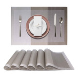 Waodoing Manteles Individuales Para Mesa De Comedor, Mantele