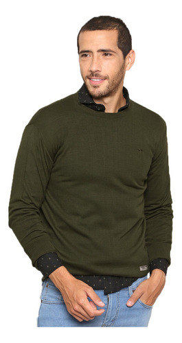 Sweater Hombre Slim Fit Varios Colores 100% Algodón!!