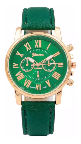 Reloj Geneva Mujer Verde.