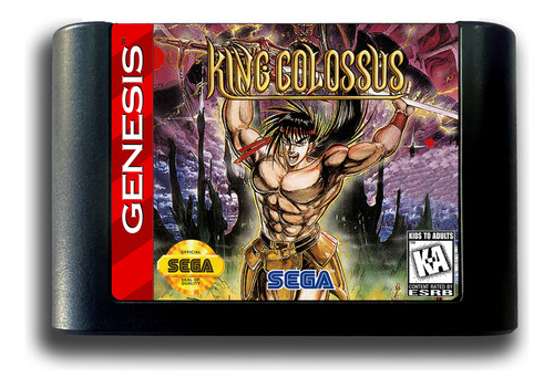 Cartucho De Megadrive Novo King Colossus