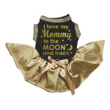 Petitebella I Love My Mommy To The Moon And Back Vestido Par