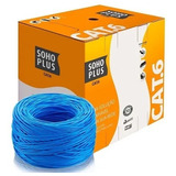 Cabo De Rede Caixa 305m Azul Utp Rj45 Cat6 Furukawa Sohoplus