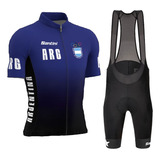 Conjunto Ciclismo Santini Jersey + Calza Tiradores Arg Avant