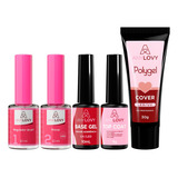 Kit Polygel Anylovy - Fácil Aplicação Molde F1