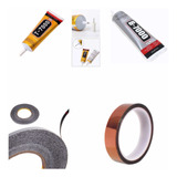 Kit Insumos Para Celulares Fita Kapton, Cola , Dupla Face