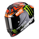 Casco Moto Gp Scorpion Exo R1 Air Edición Quartararo Monster