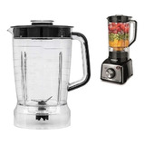 Copo Liquidificador Mondial L1000w / L-1200w Inox - Preto