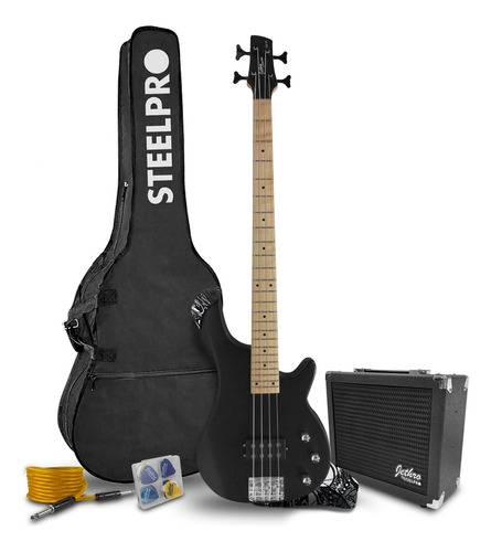 Paquete Bajo Electrico Jethro Series By Steelpro 503-sk 
