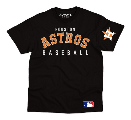 Playera Hosuton Astros Baseball M3 Adulto / Niño