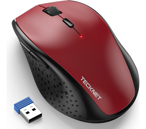 Mouse/mouse Inalámbrico Óptico Portátil Tecknet Classic 2.4g