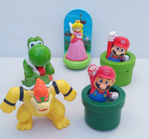 Super Mario Bross Juguetes Coleccion Mcdonald's Cada Uno Usa