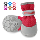 Qumy 2pcs Zapatos Para Perros Pequeños Para Pavimento Calie