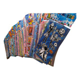 200 Cartelas Adesivo Infantil Sticker - Temas Variados 