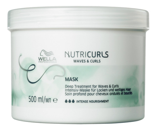 Nutricurls - Máscara De Nutrição 500ml