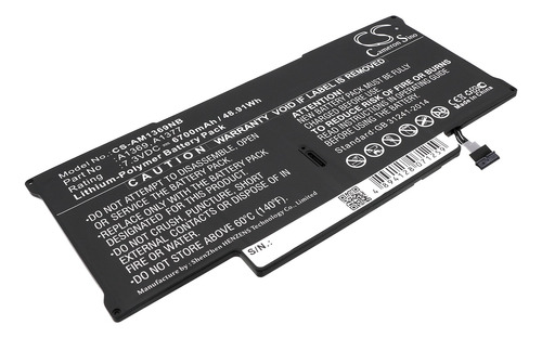 Bateria Para Macbook Air A1369 13.3  Mc503b Mc503lz