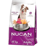 Nucan Alimento Para Perro Adulto, 1 Pieza De 25 Kilos