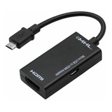 Adaptador Video Micro Usb A Hdmi Hd 1080 Microusb Mhl