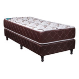 Conjunto Sommier De Resortes Maxiking Esmeralda 80x190x26cm