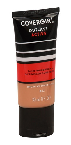 Covergirl Outlast Active 24hrs Foundation Natural Tan 862