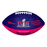 Balón Wilson Super Bowl Lviii Junior Rubber