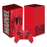 Skin Spider-man Para Xbox Series X Set Stickers