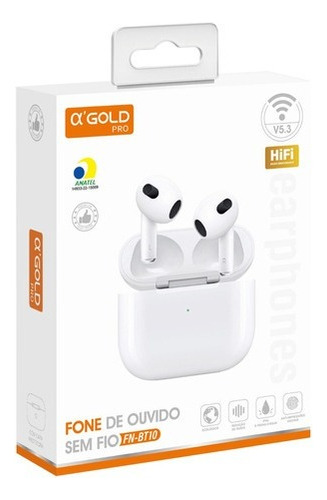 Fone De Ouvido Bluetooth 3°geração Linha Premium C/ Garantia