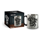 Caneca Metal Inox 300ml (deus É Bom O Tempo Todo) 11036