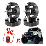 Kit Adaptadores 1.5 Pul 5/114 A 5/127 Jeep Tj Jk 5x4.5 A 5x5