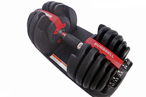 Dumbell Halter Regulável Vermelho 24kg - Wct Fitness