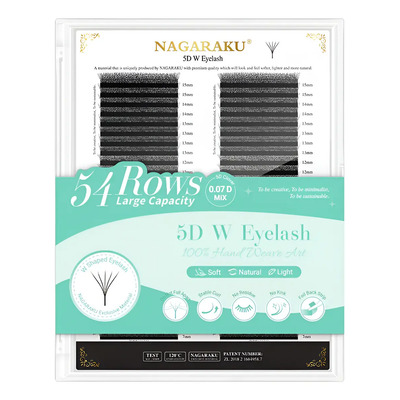 Mega Blister 5d W Nagaraku Color Mix 7mm - 15mm Tipo De Curvatura D | Envío gratis