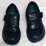 Zapato Colegial Negro Kickers Con Abrojo 20,5 Cm Talle 31 