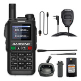 Baofeng Radios Boquitoquis Gps 10w Am/fm Uhf/vhf Lcd Type C