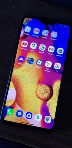 LG V40 Thinq 64 Gb Moroccan Blue 6 Gb Ram Leer!!