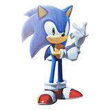 Sonic Figura Para Decoración En Coroplast De 80 Cm De Alto
