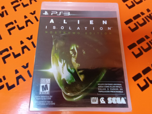Alien: Isolation Ps3 Sellado Nuevo Físico Envíos Dom Play