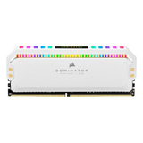 Memoria Ram Dominator Platinum Rgb Color Blanco  16gb 2 Corsair Cmt16gx4m2c3200c16