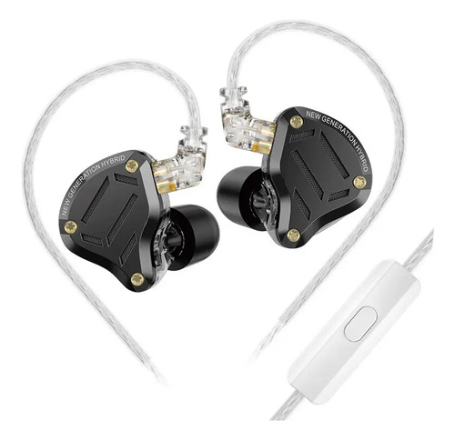 Monitor Desmontables Para Auriculares Kz Zs10 Pro 2 Con Mic