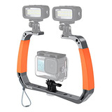 Luz De Buceo Estabilizador Para Gopro Max Hero 11 10 9 8