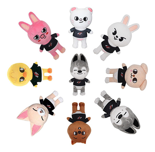 8pieza Niños Callejeros Skzoo Stray Kids Muñeco Peluche 20cm