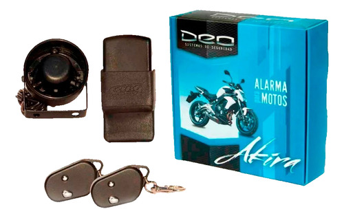 Alarma Moto Cuatriciclo Scooter Choper Deo Akira Sensor Impacto Y Acelerometro Con Baliza Antiasalto Por Presencia Zuk