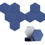 Paneles Acústicos Hexagonales Autoadhesivos De 14x13x0...