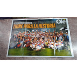 Olé Poster Tigre Copa Superliga 2019. Nuevo.